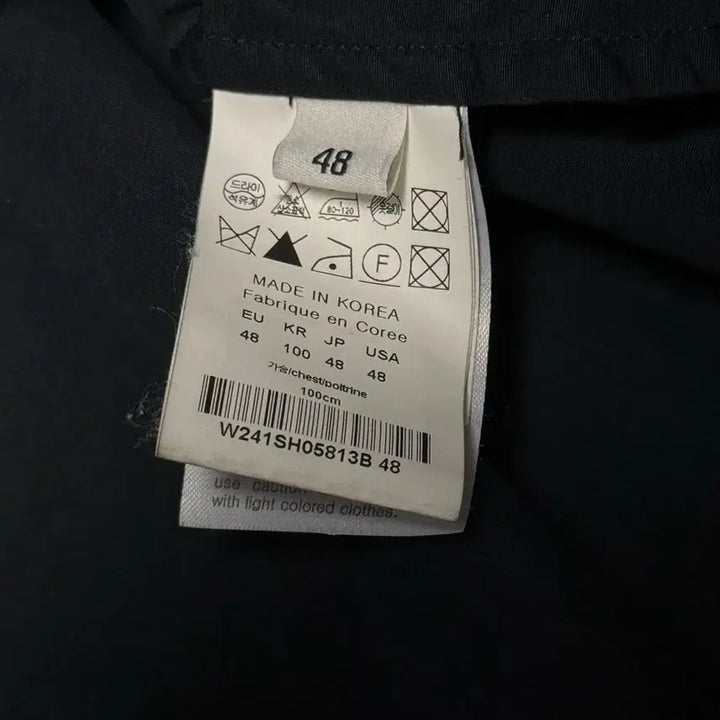 [BUNJANG] Wooyoungmi Jellyfish Back Logo Shirt / [48/택포/옷걸이,택포함] 우영미 야광 젤리피쉬 백로고 셔츠