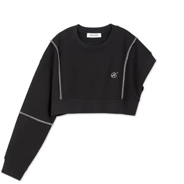 [BUNJANG] Andersson Bell Unbalance Crop Sweatshirt / 앤더슨벨 언밸런스 크롭 맨투맨 XS