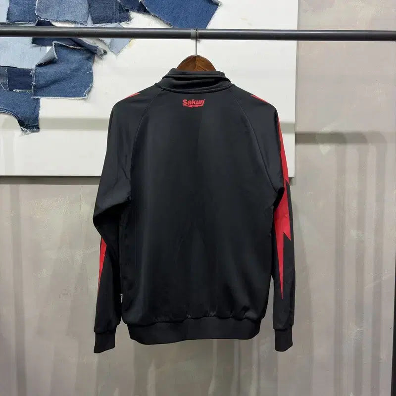 [BUNJANG] Sakun Casual Street Jersey Track Top / (100) 사쿤 캐주얼 스트릿 져지 집업 트랙탑