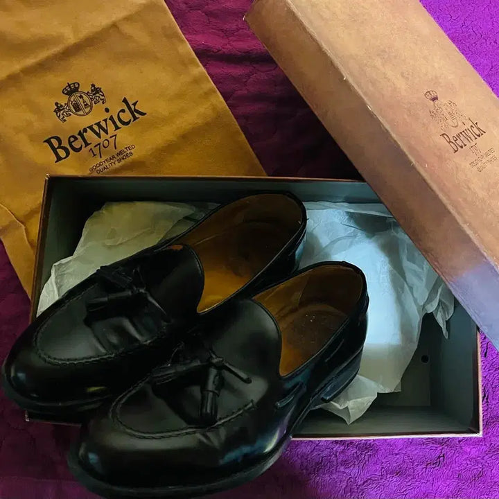 [BUNJANG] Berwick 1707 Brown Tassel Loafers / 버윅(berwick)1707 브라운 테슬로퍼 드립니다