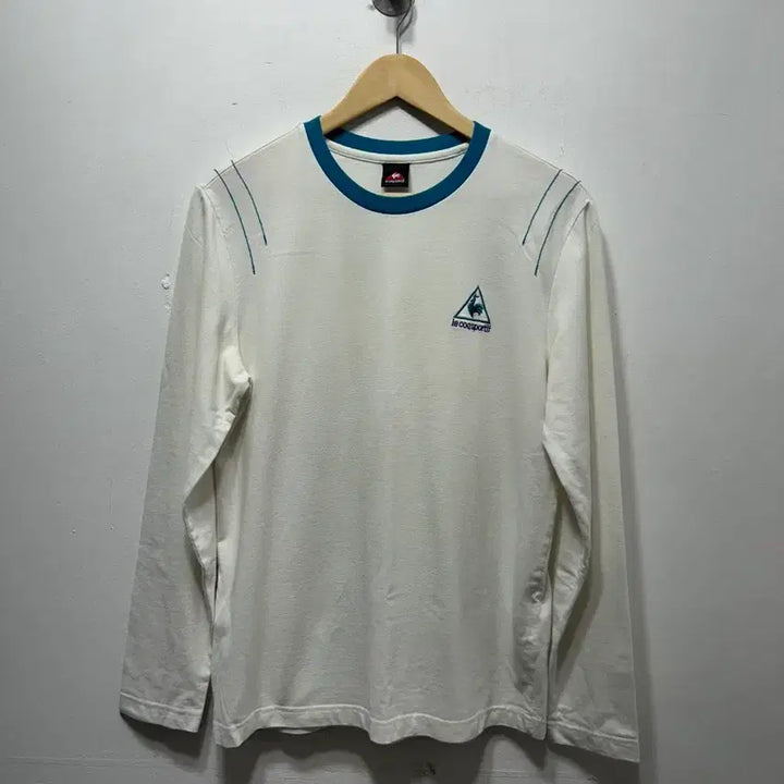 [BUNJANG] Le Coq Sportif Long Sleeve T-shirt White M / 르꼬끄 스포르티브 긴팔 티셔츠 화이트 M