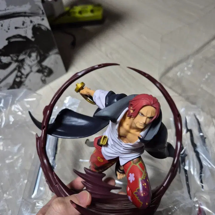 [BUNJANG] Banpresto Shanks &amp; Kid Figure Set / 원피스 제일복권 장인의계보 b상 d상 샹크스 키드 세트 팝니다.