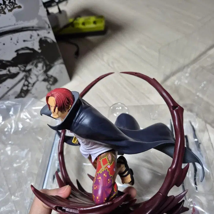 [BUNJANG] Banpresto Shanks &amp; Kid Figure Set / 원피스 제일복권 장인의계보 b상 d상 샹크스 키드 세트 팝니다.