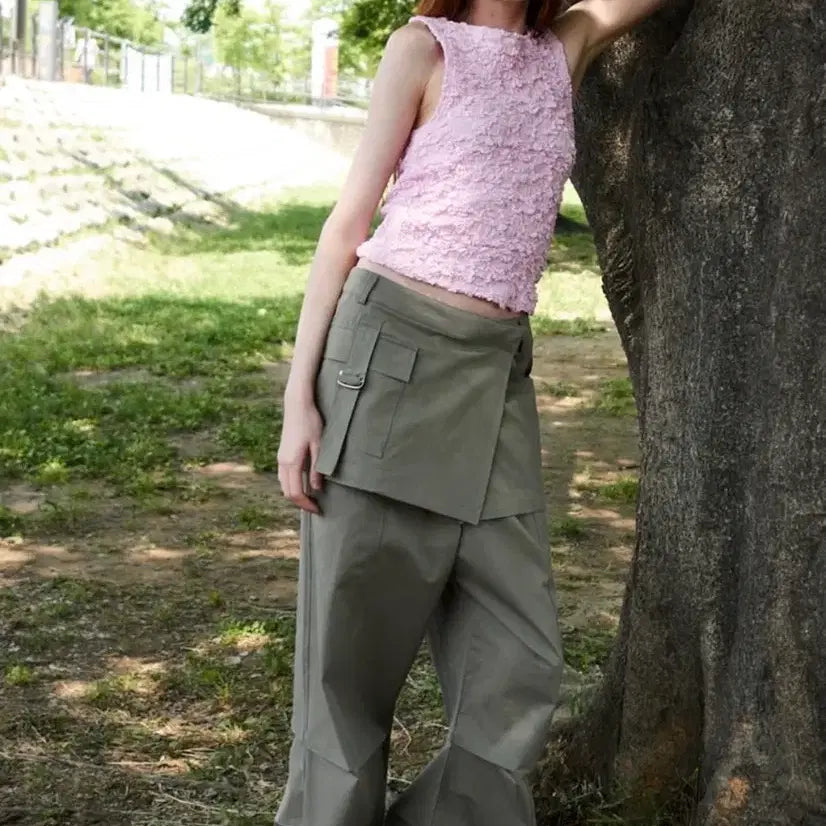 [BUNJANG] Seric Skirt Pants / 세릭 스커트 팬츠 (셋업이엑스이나체카시코애즈온스컬프터오호스