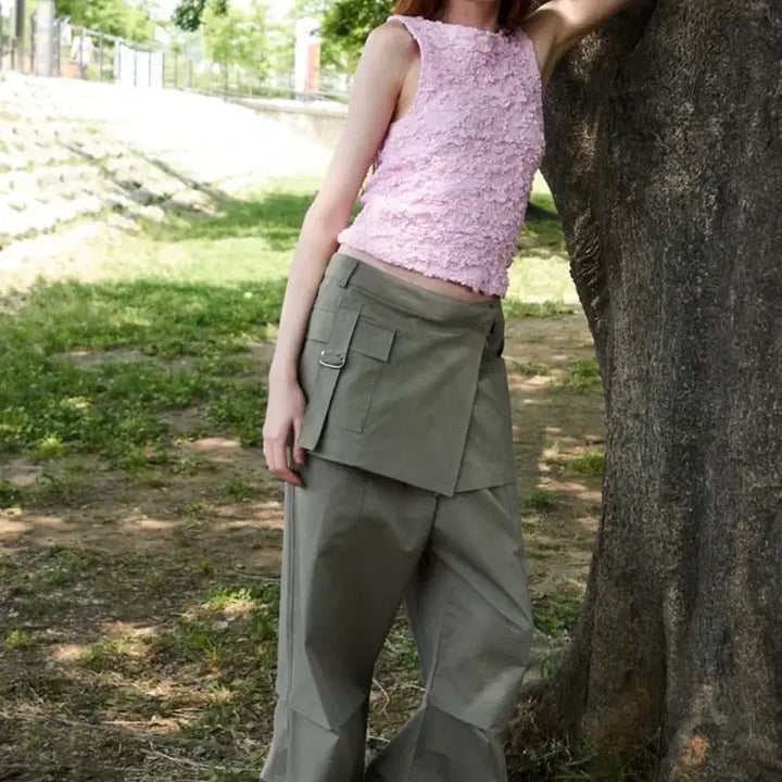 [BUNJANG] Seric Skirt Pants / 세릭 스커트 팬츠 (셋업이엑스이나체카시코애즈온스컬프터오호스