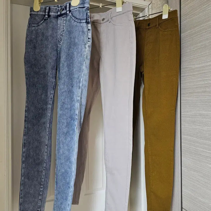 [BUNJANG] Uniqlo Bending Leggings Pants (3-Piece Set) / 유니클로 밴딩 레깅스 팬츠 3종 S사이즈