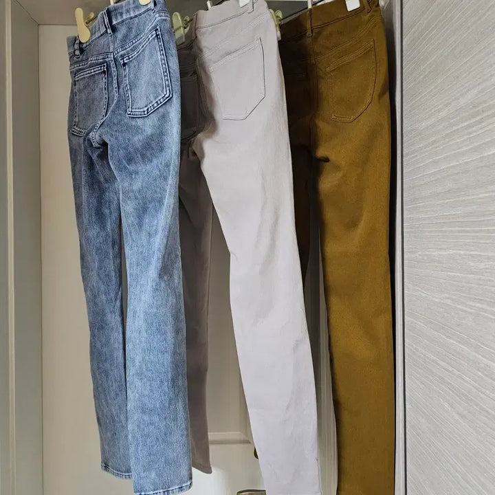 [BUNJANG] Uniqlo Bending Leggings Pants (3-Piece Set) / 유니클로 밴딩 레깅스 팬츠 3종 S사이즈