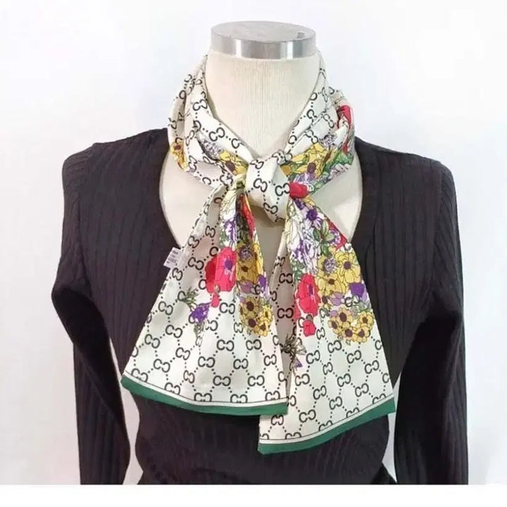 [SOLD OUT] 플라워 패턴스카프(새상품)
