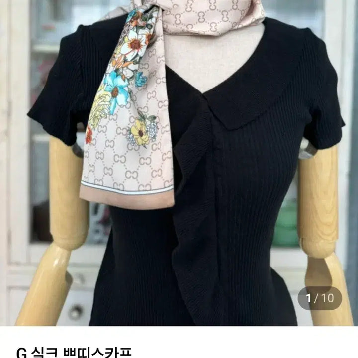 [SOLD OUT] 플라워 패턴스카프(새상품)