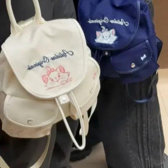 [BUNJANG] Adidas Originals Marie Backpack Navy / 아디다스 오리지널 마리 백팩 네이비
