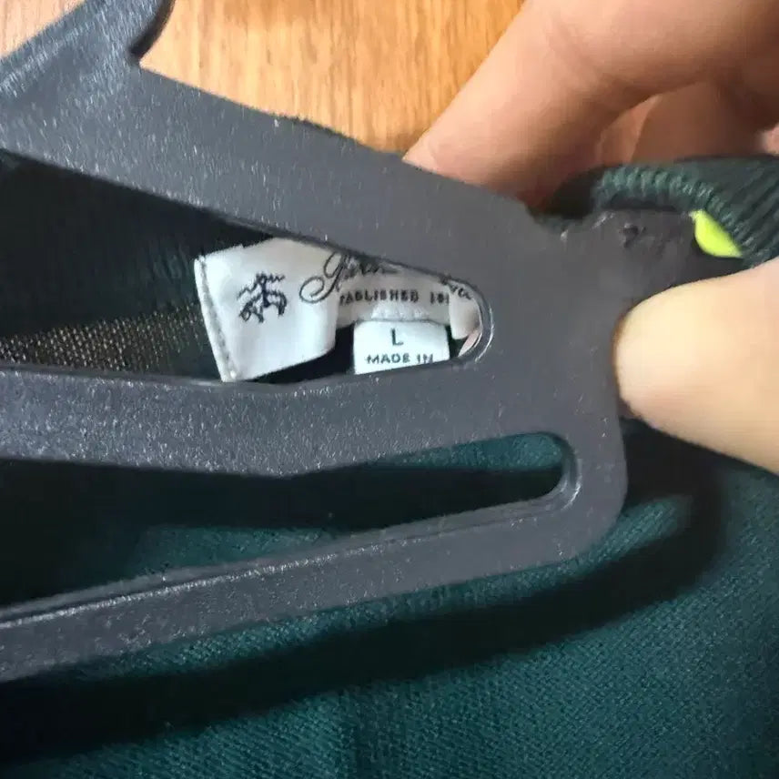 [BUNJANG] Brooks Brothers Dark Green Cardigan L / 브룩스브라더스 다크그린 가디건 L