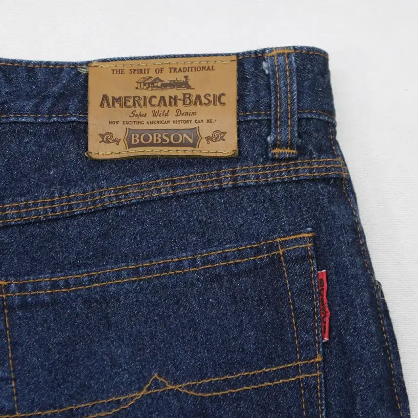 [BUNJANG] BOBSON Denim Pants / (착용컷) 80~90&
