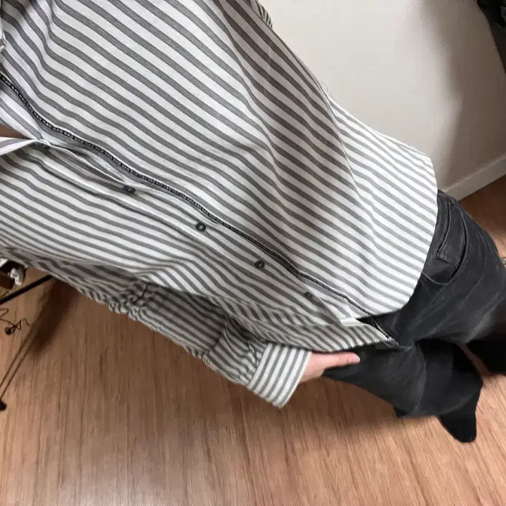 [BUNJANG] D&amp;G Stripe Shirt / 2010s D&amp;G 세컨라인 스트라이프 셔츠 50