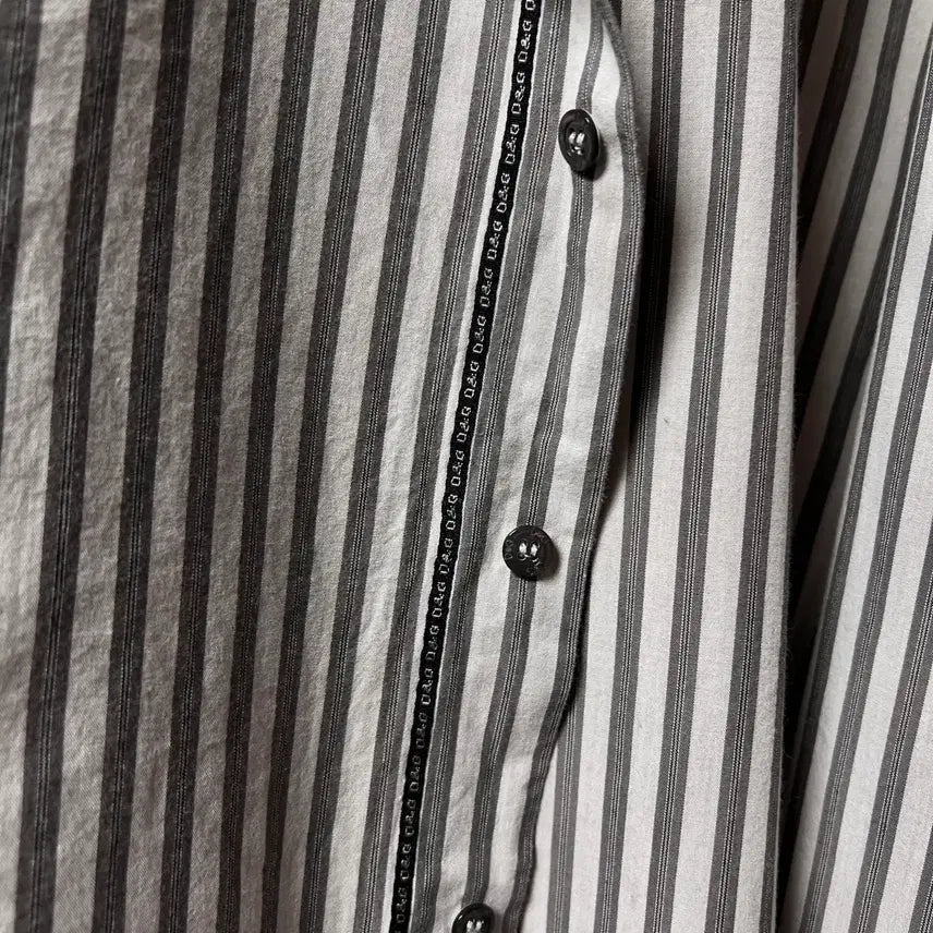 [BUNJANG] D&amp;G Stripe Shirt / 2010s D&amp;G 세컨라인 스트라이프 셔츠 50