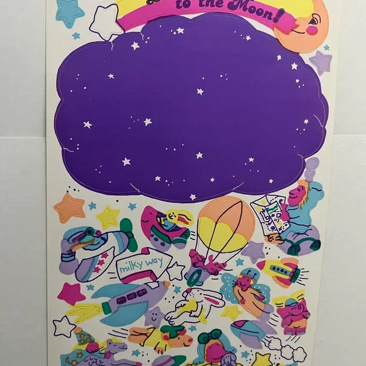 [BUNJANG] Sandy Lion Maxi Dinosaur Space Stickers / (개별) 샌디라이온 맥시 공룡 우주