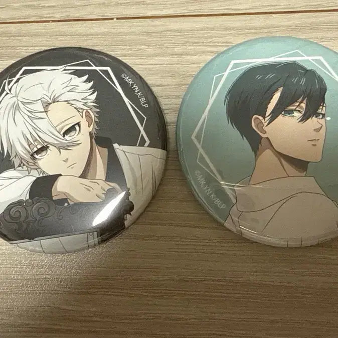 [BUNJANG] Blue Lock Nagi &amp; Reo Can Badge Bundle Set / 블루록 frame 팝업 캔뱃지 나기,린 일괄 판매