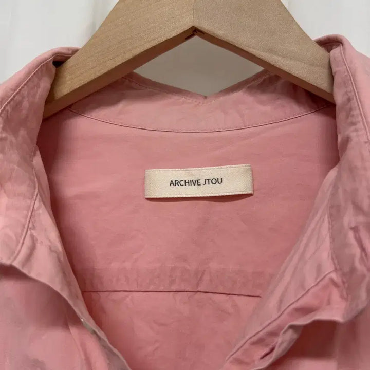 [BUNJANG] ARCHIVE JTOU Pink Shirt / 아카이브제이투유 핑크 셔츠