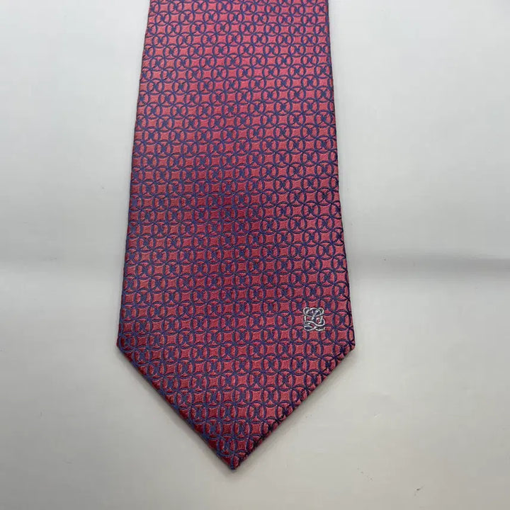 [BUNJANG] Louis Quatorze Patterned Tie (Unused) / 루이까또즈 패턴 넥타이 미사용