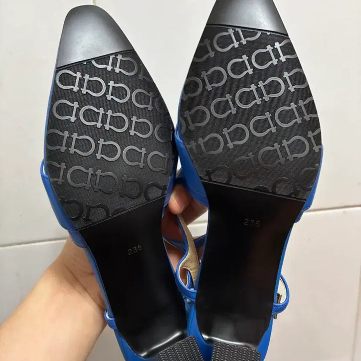 [BUNJANG] Andiana Slingback Ocean Blue / (235) 안디아나 슬링백 오션블루