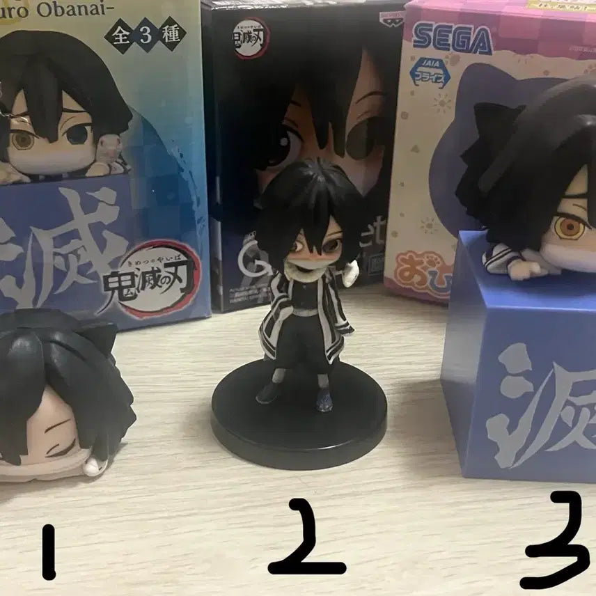 [BUNJANG] Demon Slayer Iguro Obanai Figure Bundle Set / 귀멸의칼날 이구로 (힛카게,오히루네코,큐포스켓) 피규어 일괄 판매