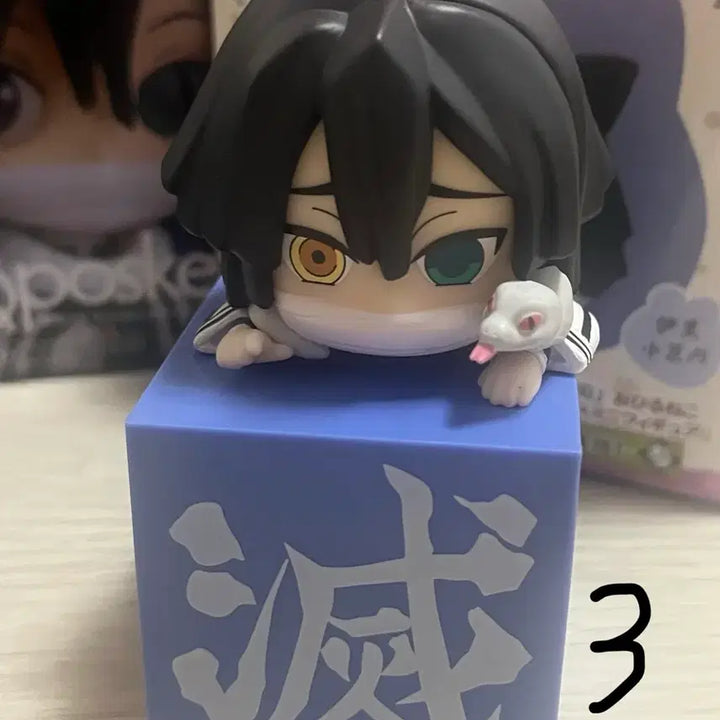 [BUNJANG] Demon Slayer Iguro Obanai Figure Bundle Set / 귀멸의칼날 이구로 (힛카게,오히루네코,큐포스켓) 피규어 일괄 판매