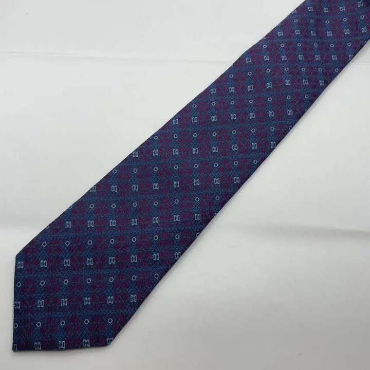 [BUNJANG] Daks Patterned Necktie / 닥스 패턴 넥타이