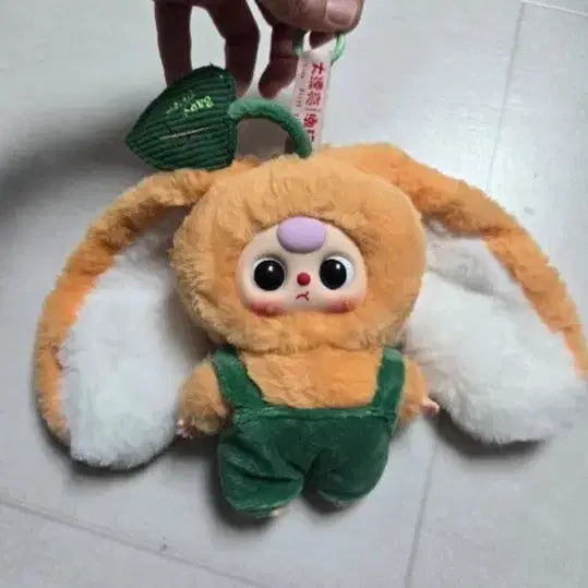 [BUNJANG] Baby Three Spring Series Orange Rabbit Doll / 베이비쓰리 봄시리즈