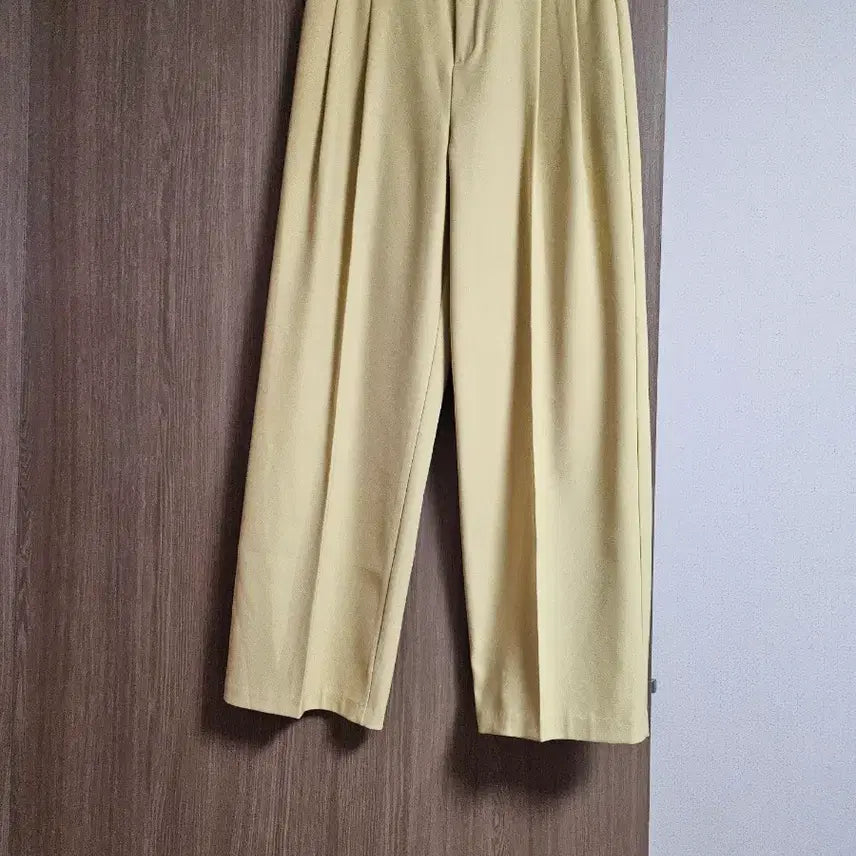 [BUNJANG] Egoist Semi-Wide Tucked Pants / 에고이스트 핀턱 세미와이드팬츠