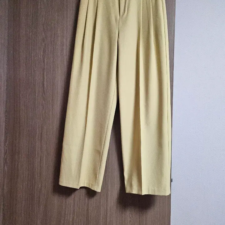 [BUNJANG] Egoist Semi-Wide Tucked Pants / 에고이스트 핀턱 세미와이드팬츠