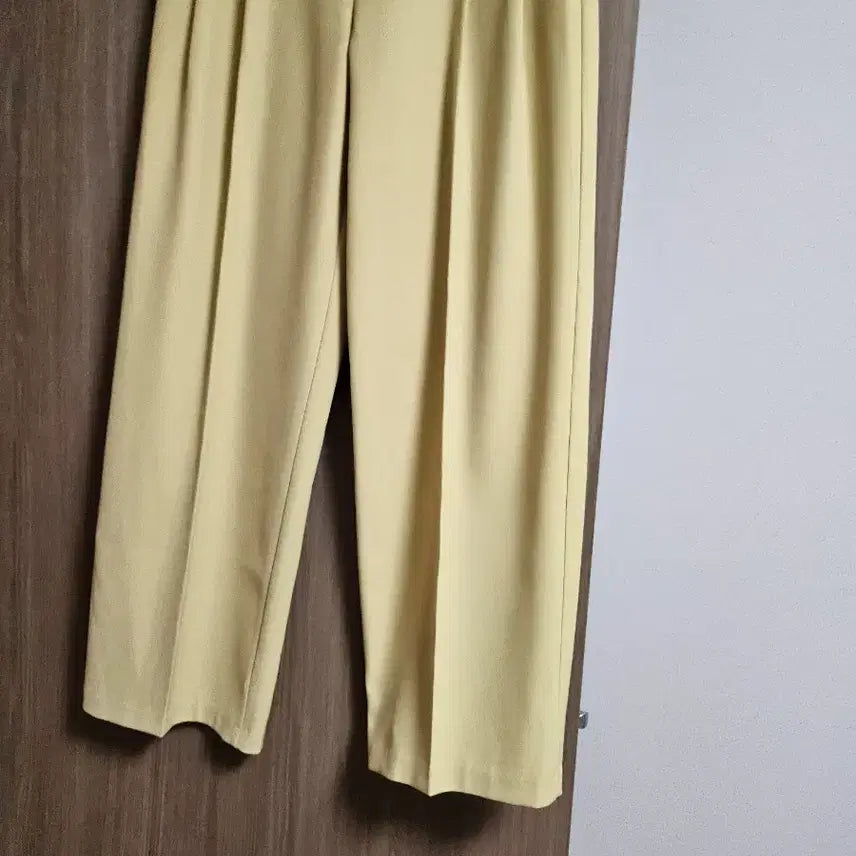 [BUNJANG] Egoist Semi-Wide Tucked Pants / 에고이스트 핀턱 세미와이드팬츠