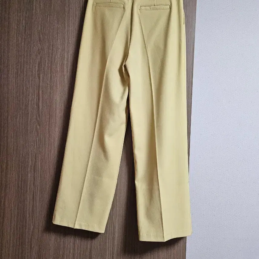 [BUNJANG] Egoist Semi-Wide Tucked Pants / 에고이스트 핀턱 세미와이드팬츠