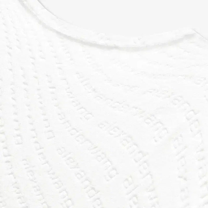 [BUNJANG] Alexander Wang Classic Logo T-shirt / 국문탭) 알렉산더왕 클래식 로고 티셔스 (새상품 컨디션)