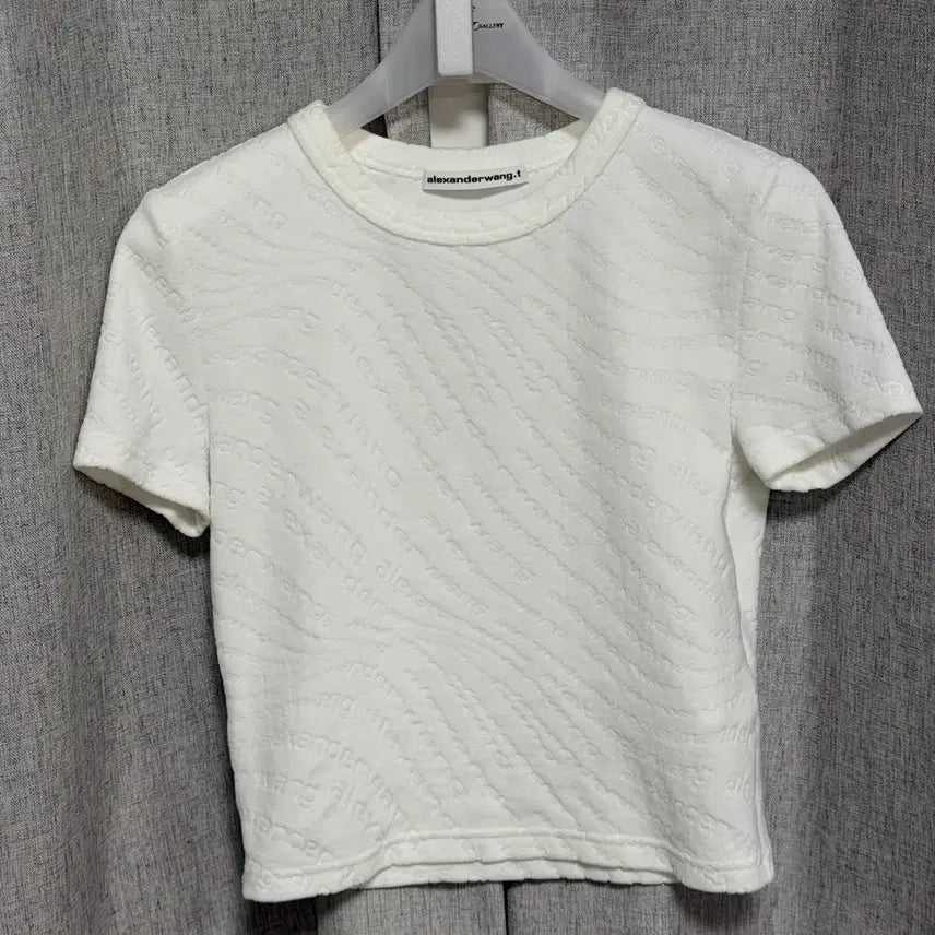 [BUNJANG] Alexander Wang Classic Logo T-shirt / 국문탭) 알렉산더왕 클래식 로고 티셔스 (새상품 컨디션)