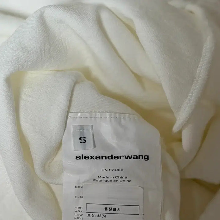 [BUNJANG] Alexander Wang Classic Logo T-shirt / 국문탭) 알렉산더왕 클래식 로고 티셔스 (새상품 컨디션)