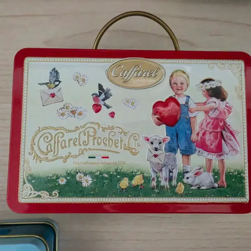 [BUNJANG] Caffarel Vintage Tin Case / 카파렐 빈티지 틴케이스