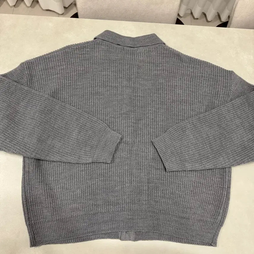 [BUNJANG] Gray Knit Cardigan / 그레이 니트 가디건 FREE사이즈