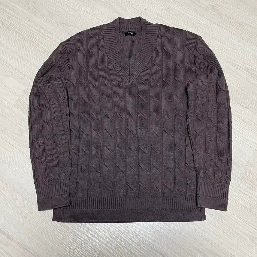 [BUNJANG] SYSTEM HOMME Wool Blend V-Neck Knit Top / 시스템SYSTEM HOMME 울 블렌드 브이넥 니트 95