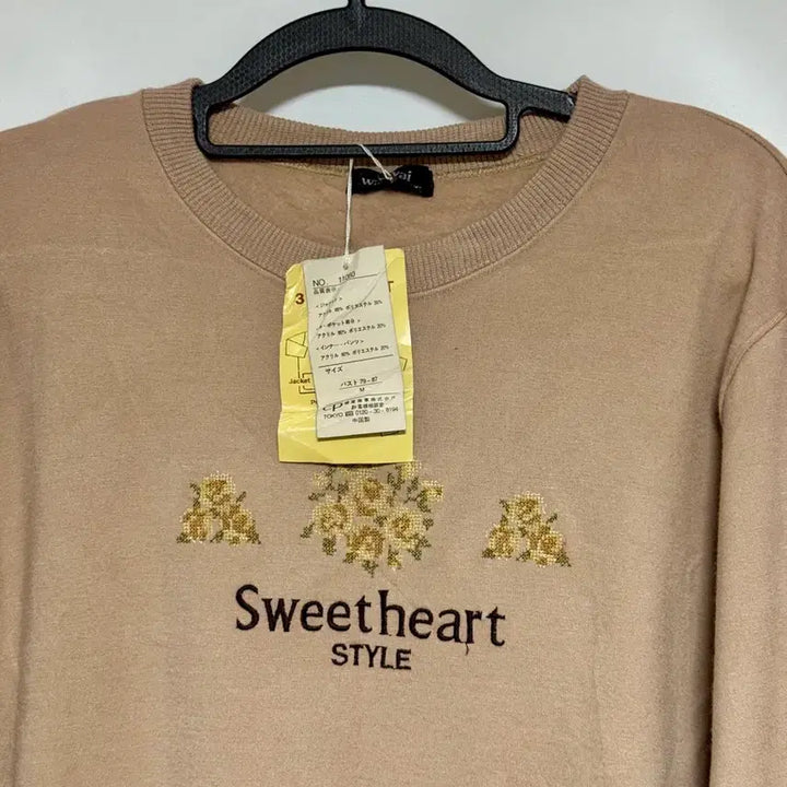 [BUNJANG] Waiwai Sweetheart Sweatshirt M / 일본 waiwai 스위트하트 맨투맨 95-100 새상품