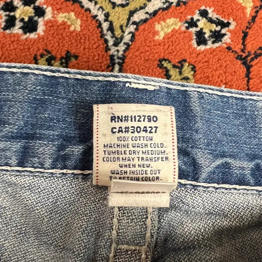 [BUNJANG] True Religion Joey Big T Bootcut Denim Pants / [32] 트루릴리전 조이 빅 티 부츠컷 플레어 데님 팬츠