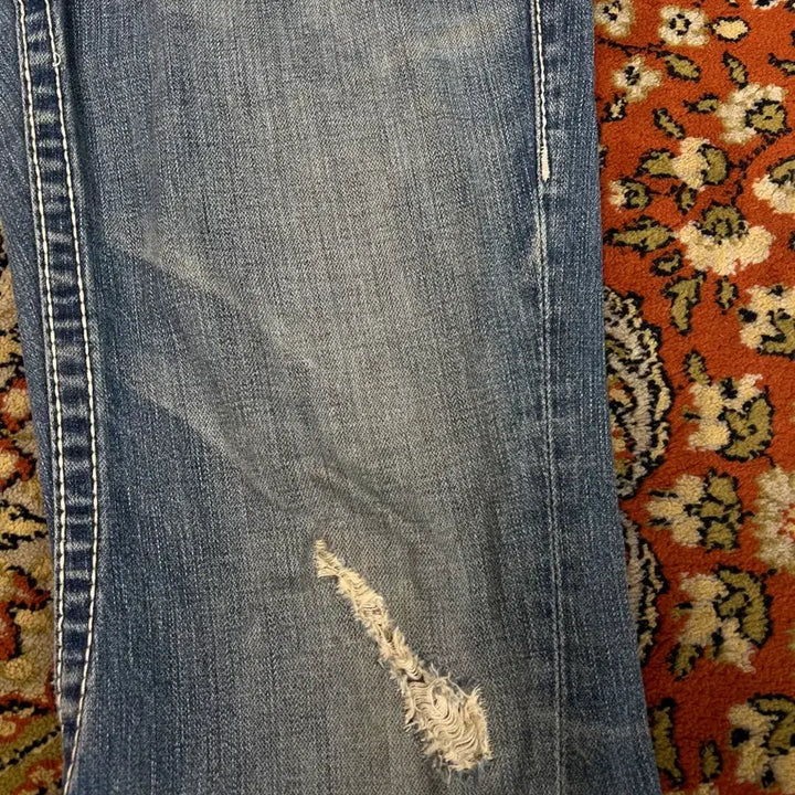 [BUNJANG] True Religion Joey Big T Bootcut Denim Pants / [32] 트루릴리전 조이 빅 티 부츠컷 플레어 데님 팬츠