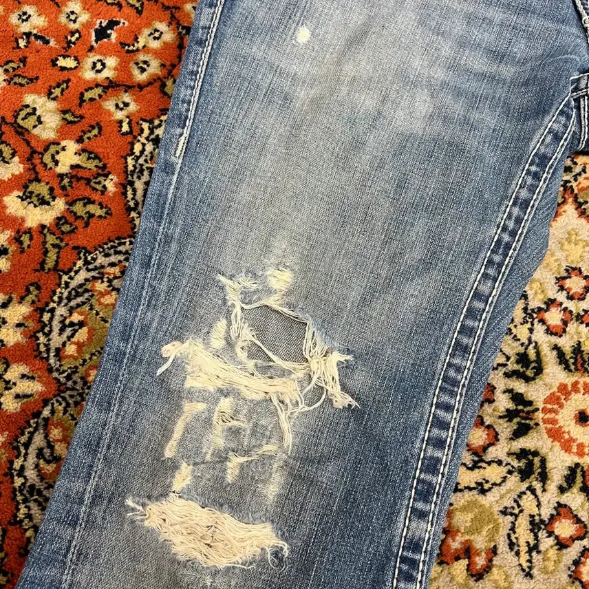 [BUNJANG] True Religion Joey Big T Bootcut Denim Pants / [32] 트루릴리전 조이 빅 티 부츠컷 플레어 데님 팬츠