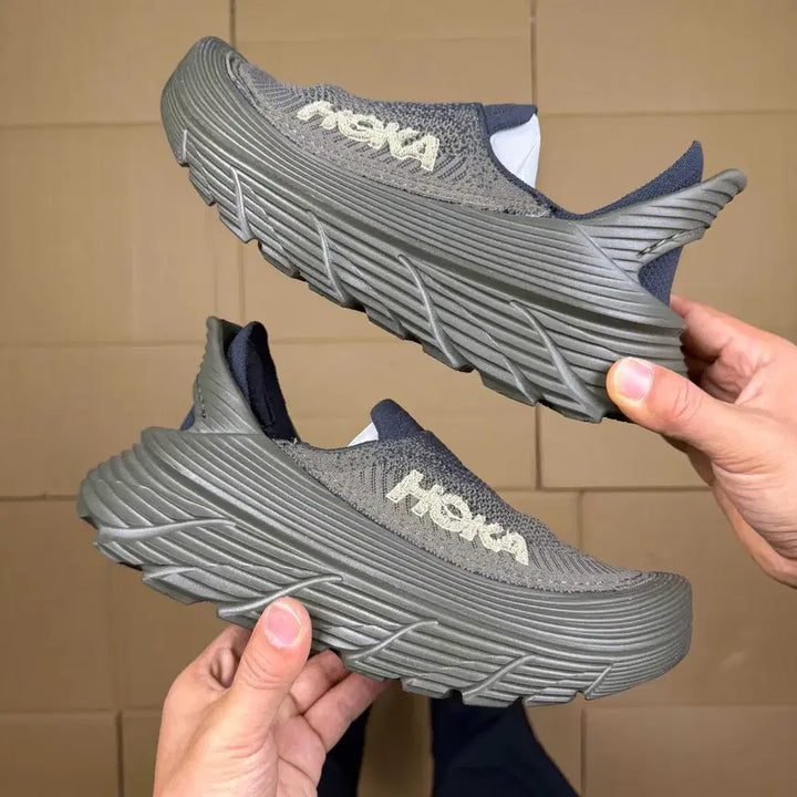 [BUNJANG] Hoka Restore TC Deep Olive Hiking &amp; Trekking Shoes / 호카 리스토어 TC 딥 올리브