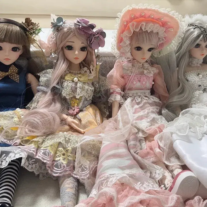[BUNJANG] Doris Doll 60cm Doll Bundle Set / 구체관절인형 도리스돌 60cm 4종 일괄