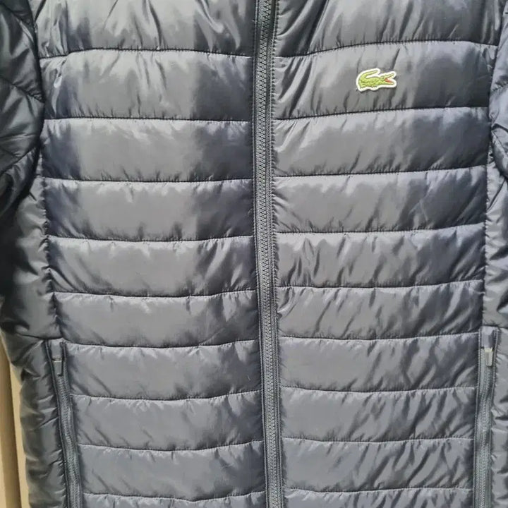 [SOLD OUT] (54 L) 라코스테 경랭 패딩자켓 네이비