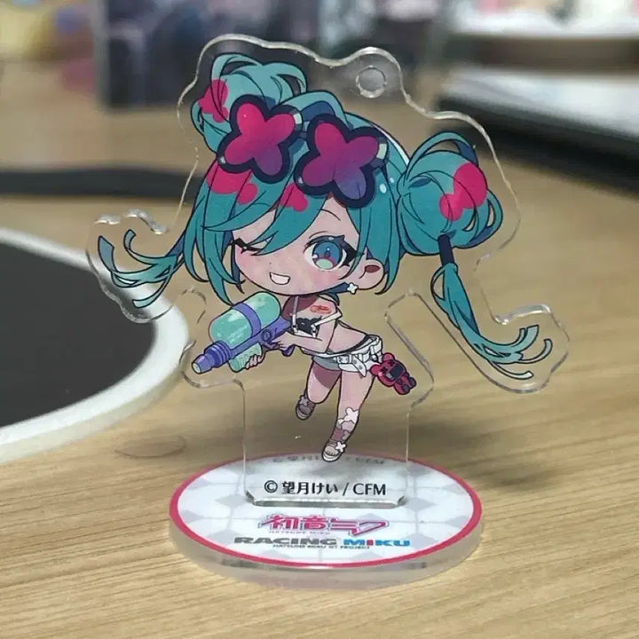 [BUNJANG] Hatsune Miku Racing Acrylic Stand Keyring / (급처) 하츠네 미쿠 레이싱 아크릴 스탠드 키링