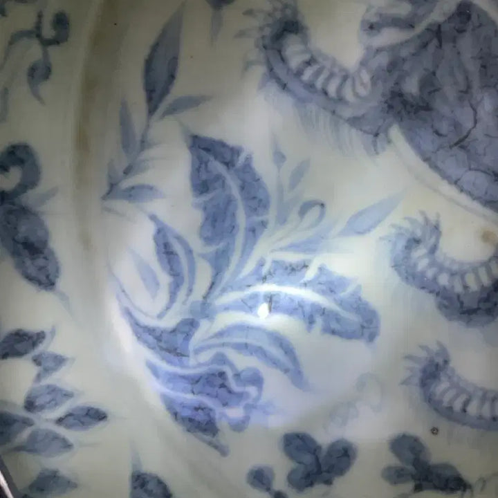 [BUNJANG] Ming Dynasty Blue and White Narrative Motif Brush Washer / 명대 청화서사문 화구 대접
