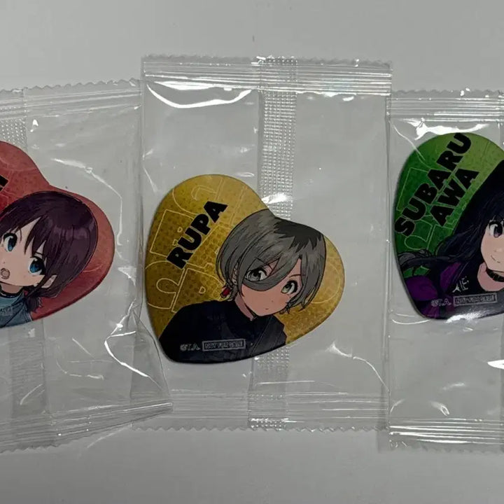 [BUNJANG] Girls Band Cry Heart Can Badge Set / 걸즈밴드크라이 메가박스 콜라보 카페 하트 캔뱃지