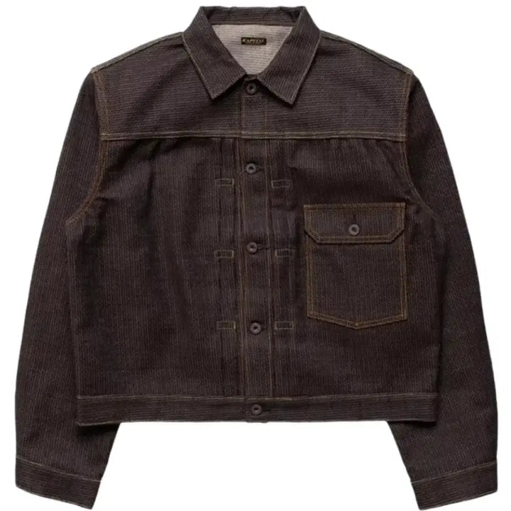 [BUNJANG] Capital Century Denim 1st Generation Jacket / (6) 캐피탈 센츄리 데님 1세대 자켓 N5S 브라운