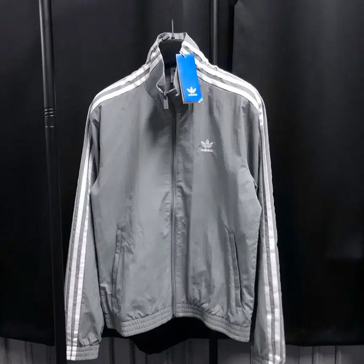 [BUNJANG] Adidas Originals Woven Track Top Grey Three / [새상품] 아디다스 오리지널스 우븐 트랙탑 그레이 쓰리