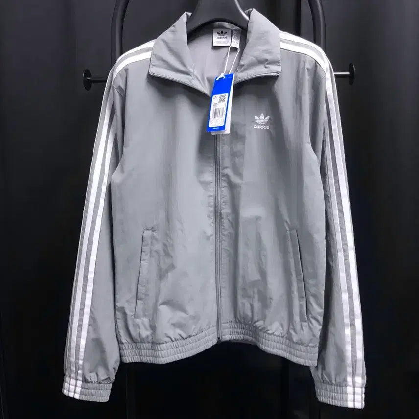 [BUNJANG] Adidas Originals Woven Track Top Grey Three / [새상품] 아디다스 오리지널스 우븐 트랙탑 그레이 쓰리